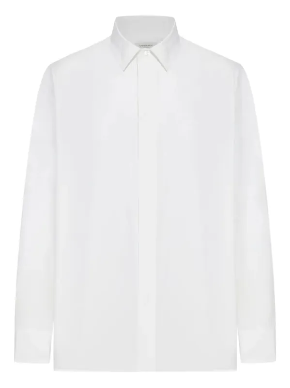 Cotton Poplin Cassandre Shirt - Saint Laurent