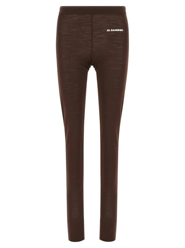 029 Leggings Bordeaux - Jil Sander