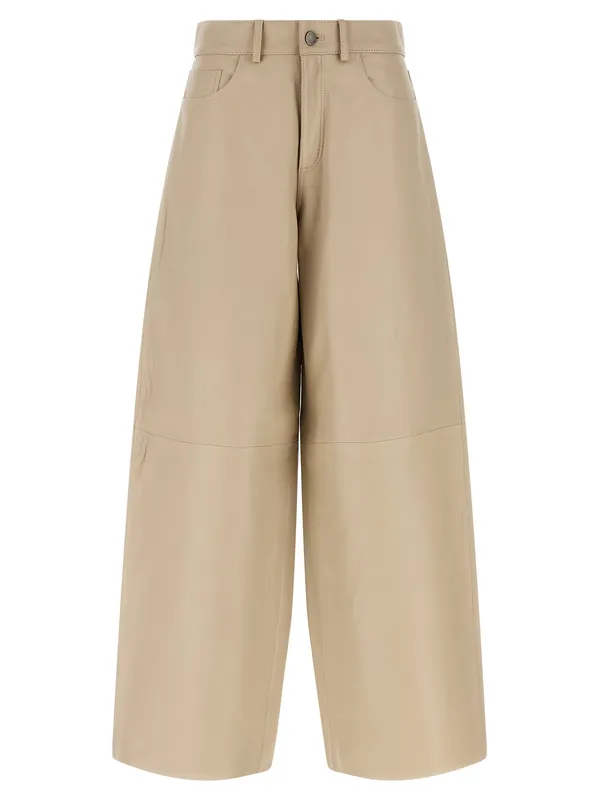 Bethany Pants Beige - Haikure