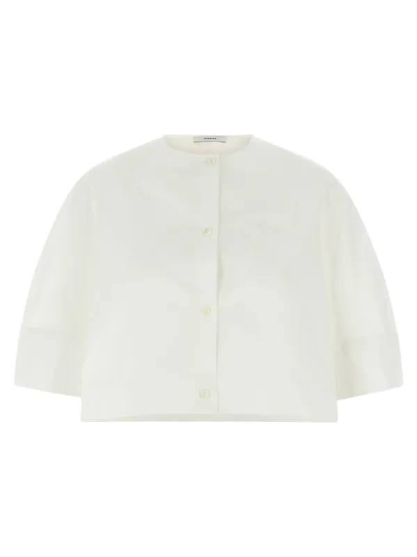 Cropped Shirt Shirt And Blouse White - Givenchy