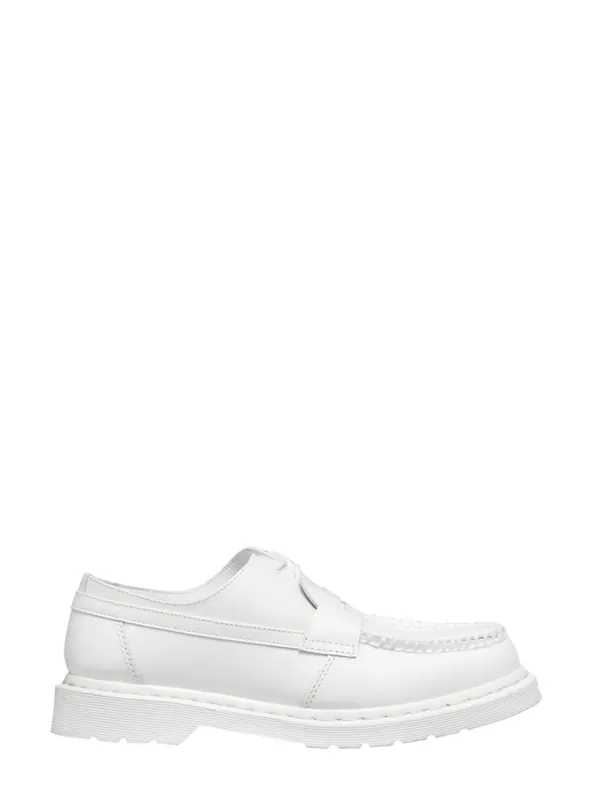 Mm6 X Dr. Martens White Loafer