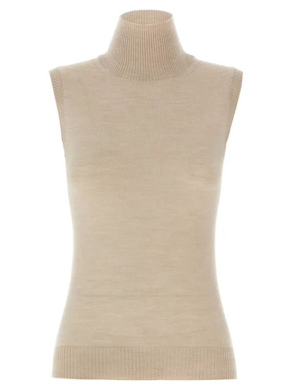 Vertigo Sweaters And Cardigans Beige - Sportmax