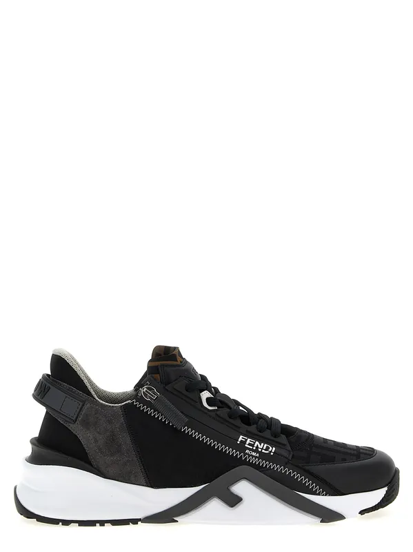 Flow Sneakers Black - Fendi