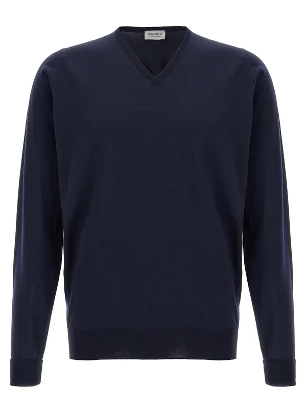 Bobby Sweaters And Cardigans Blue - John Smedley