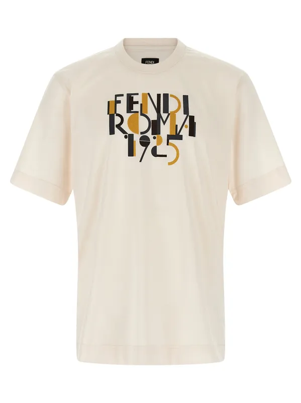 Fendi Roma 1925 T-Shirt White