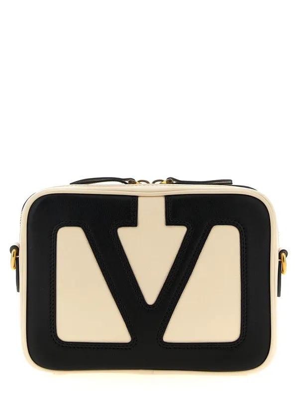 Viva Superstar Crossbody Bags White/Black - Valentino Garavani