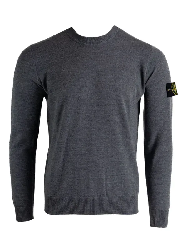 Lightweight Wool Crew Neck Pullover - Stone Island