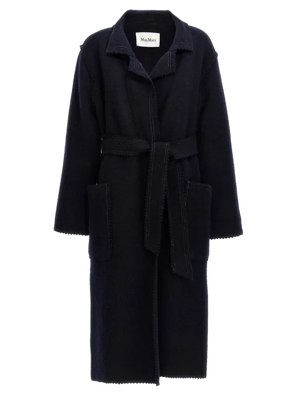 Jene Coats And Trench Coats Blue - Max Mara