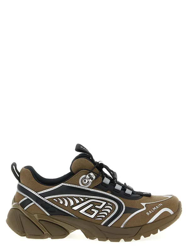 Cosmic Dust Sneakers Green - Balmain