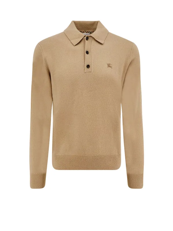 Cameron Cashmere Polo/Sweater - Burberry