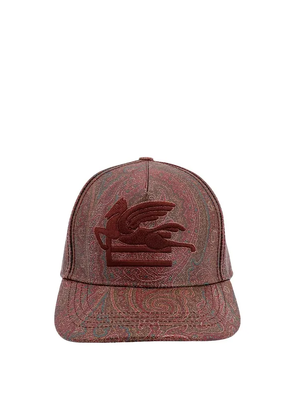 Paisley Jacquard Baseball Hats - Etro
