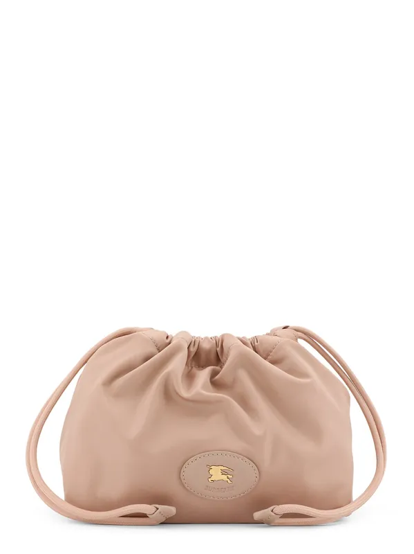 Horseshoe Drawstring Clutch Bag - Burberry