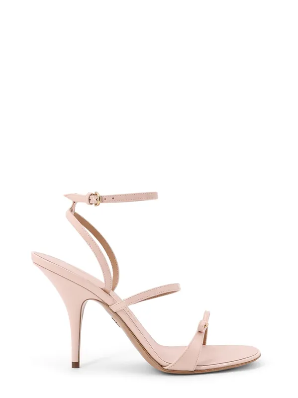 Ariel 95 Patent Leather Sandals - Ferragamo