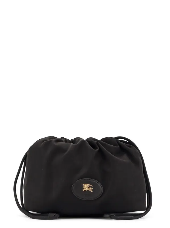 Horseshoe Drawstring Clutch Bag - Burberry