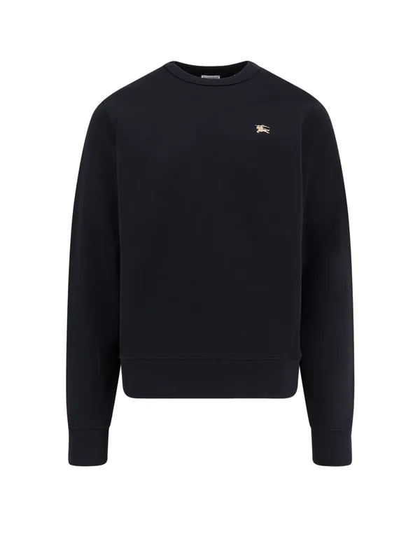 Cotton Sweatshirt With Logo Embroidery - Burberry