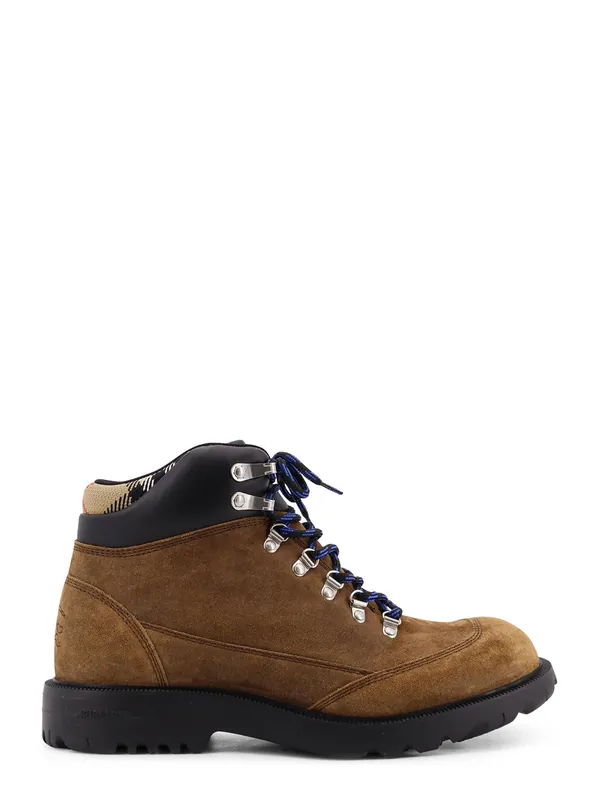 Moor High Leather Ankle Boots - Burberry