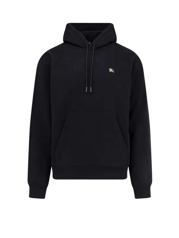 Cotton Sweatshirt With Logo Embroidery - Burberry