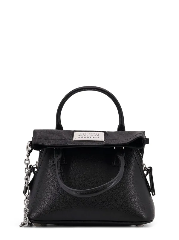 5ac Classique Micro Leather Shoulder Bag - Maison Margiela