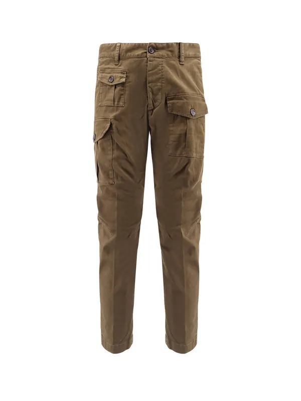 Sexy Cargo Cotton Trousers - Dsquared2