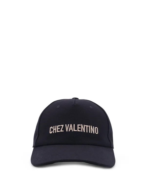 Cotton Baseball Hat - Valentino Garavani