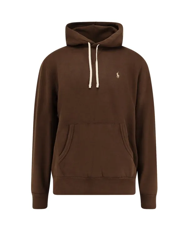 Cotton Blend Sweatshirt With Iconic Embroidery - Polo Ralph Lauren
