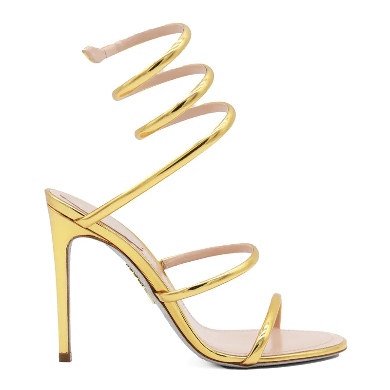 Sandals Gold - René Caovilla