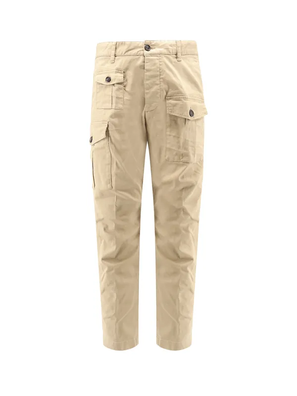 Sexy Cargo Cotton Trousers - Dsquared2