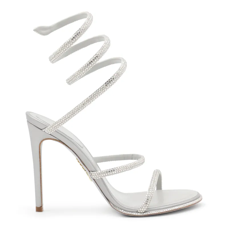 Sandals Silver - René Caovilla