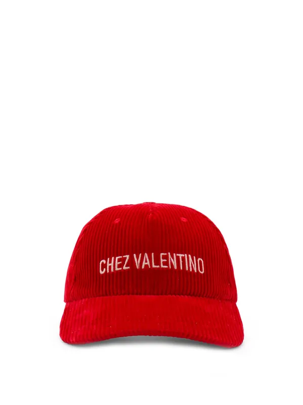 Corduroy Baseball Hat - Valentino Garavani