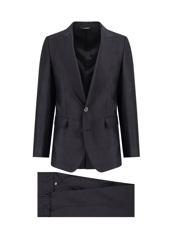 Sicilia Light Silk Shantung Suit - Dolce & Gabbana