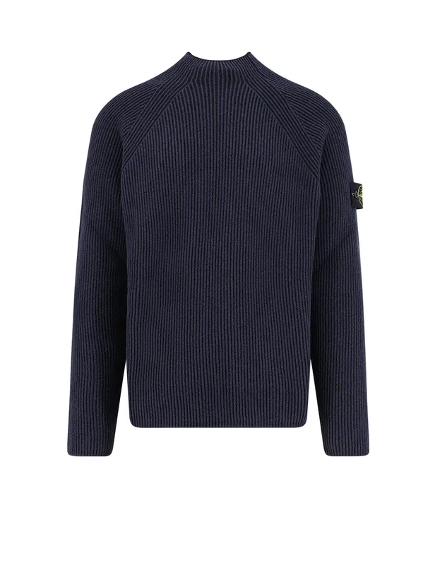 Cotton And Virgin Wool Sweater - Stone Island
