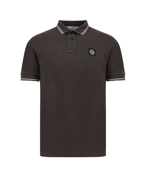 Stretch Organic Coton Polo Shirt - Stone Island