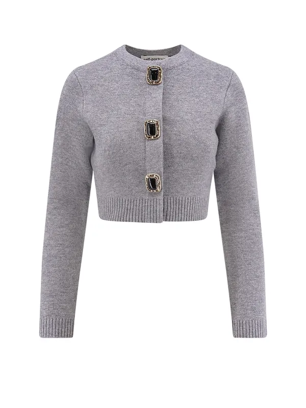 Wool Cardigan - Self-Portrait