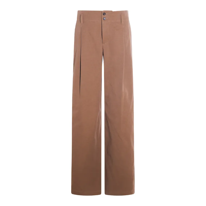 Trousers Mustard Brown - Chloé