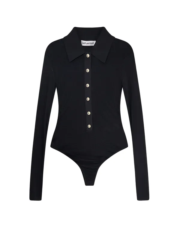 Vicose Bodysuit - Self-Portrait