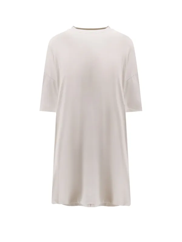 Cotton Jersey Semi Fitted Short Dress - Balenciaga