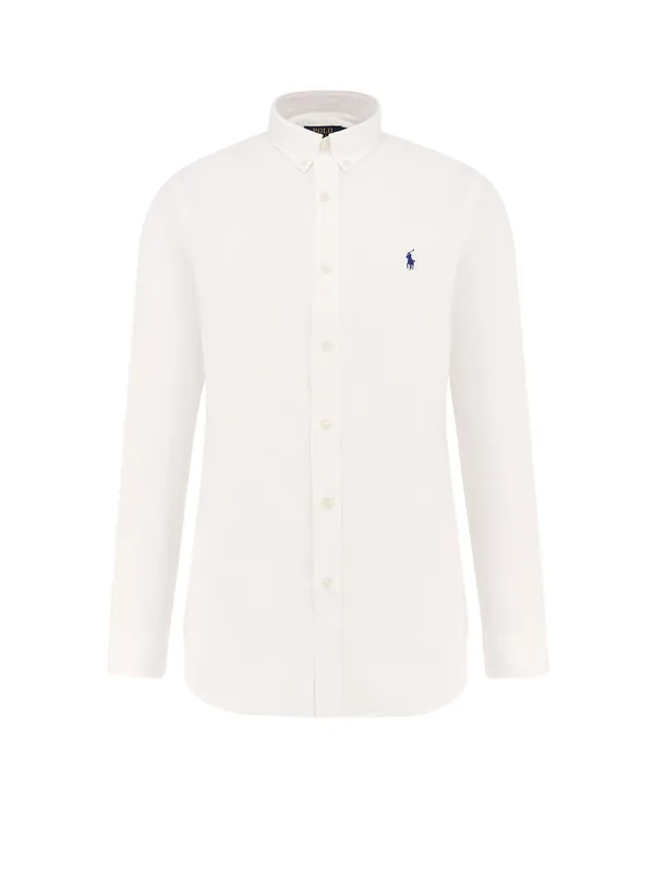Stretch Cotton Shirt - Polo Ralph Lauren
