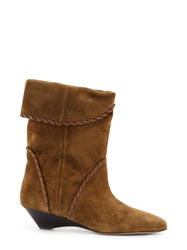 Edoa Suede Ankle Boots - Isabel Marant