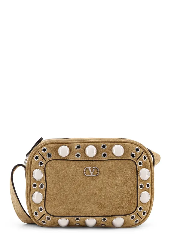 Nellcote Suede Shoulder Bag - Valentino Garavani