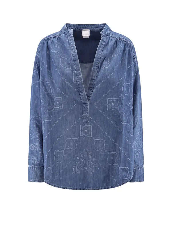 Bengasi Light Denim Shirt - Pinko