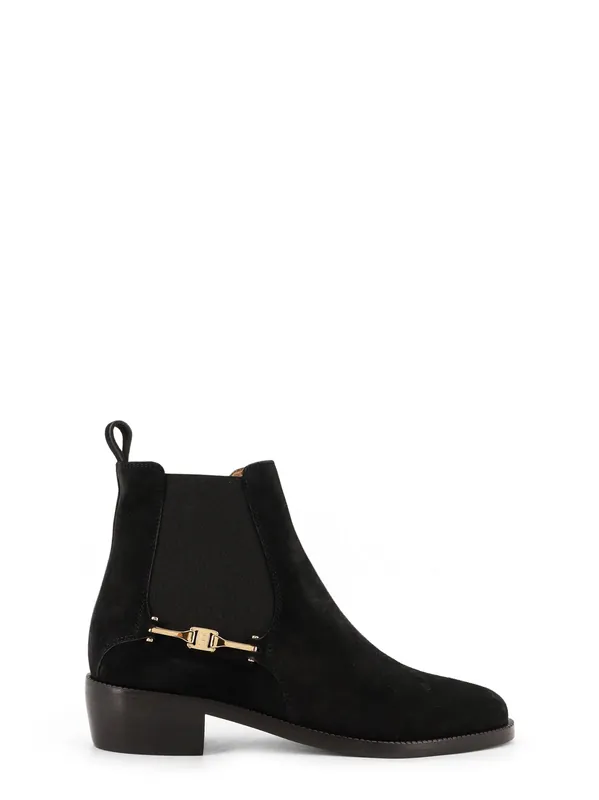 Chelsea Suede Ankle Boots - Ferragamo
