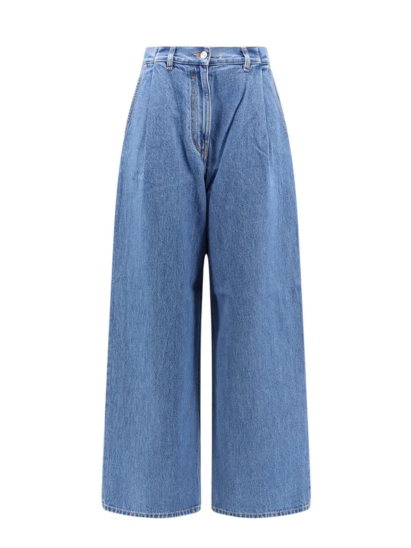 Cotton Jeans With Metal 4g Detail - Givenchy
