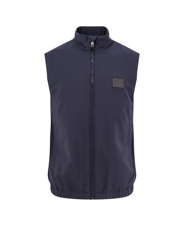 Wool Blend Sleeveless Jacket - Dolce & Gabbana
