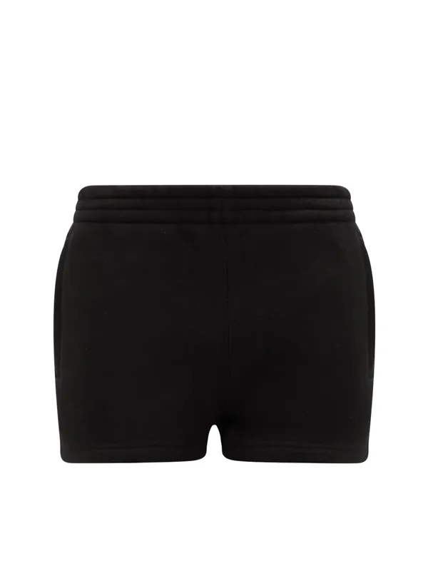 Essential Terry Shorts With Logo - Alexander Wang
