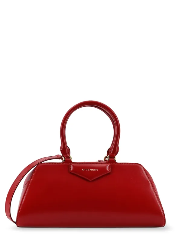 Antigona East West Small Leather Shoulder Bag - Givenchy