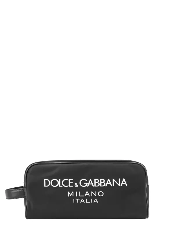 Nylon NéCessaire With Frontal Logo - Dolce & Gabbana