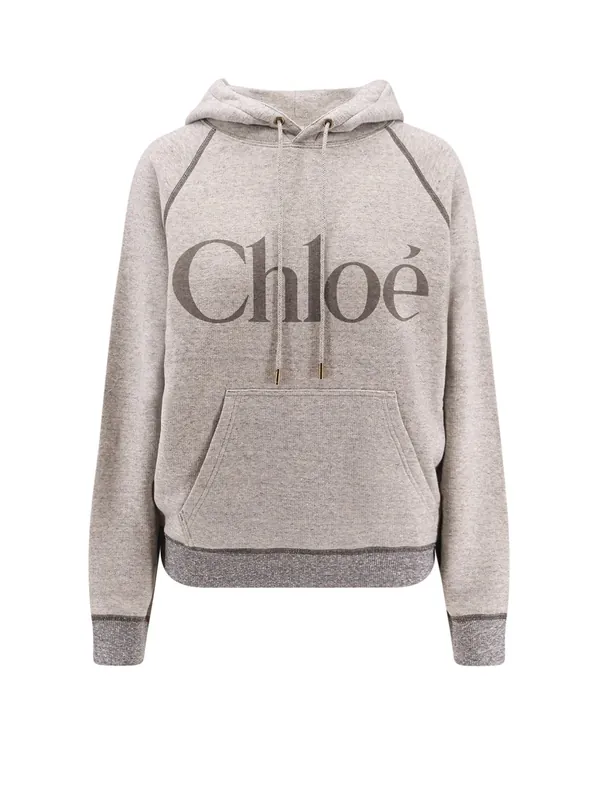 Cotton Blend Sweatshirt - Chloé