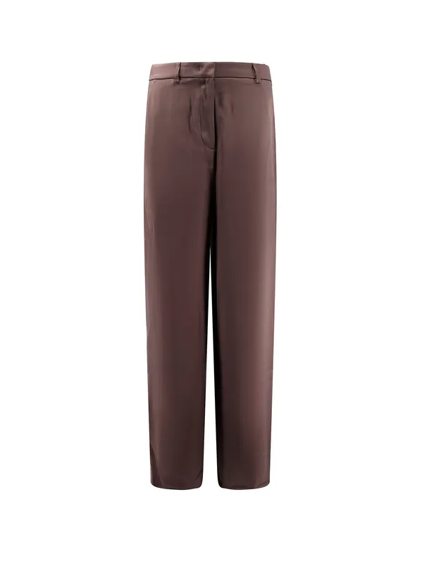 Silk Wide Trouser - Giorgio Armani