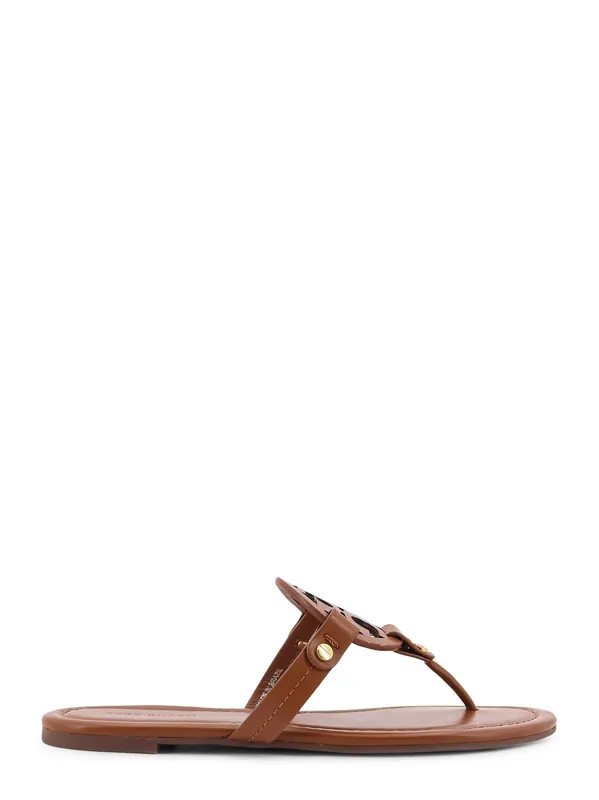 Miller Leather Thong Sandals - Tory Burch