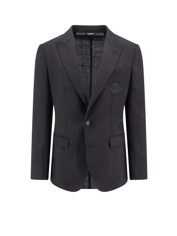 Taormina Wool Blazer - Dolce & Gabbana